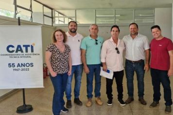 REUNIÃO NA CATI - COORDENADORIA DE ASSISTÊNCIA TÉCNICA INTEGRAL EM ITAPETININGA